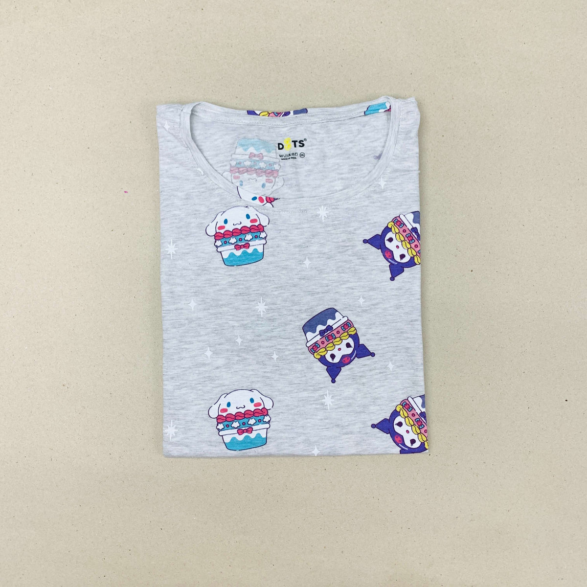 Dots Ladies Printed T-Shirt