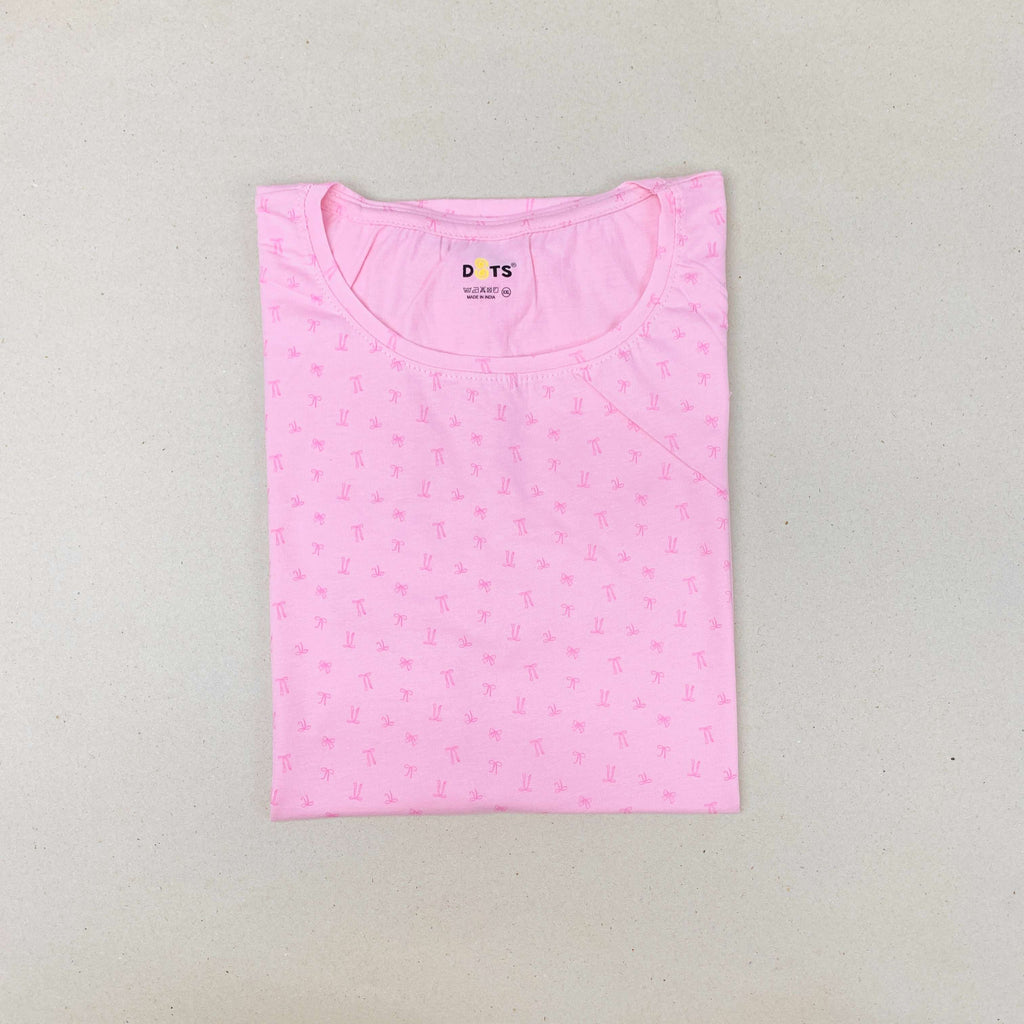 Dots Ladies Printed T-Shirt