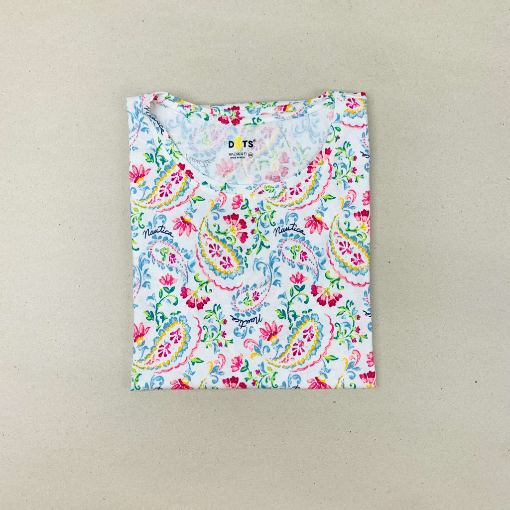 Dots Ladies Printed T-Shirt
