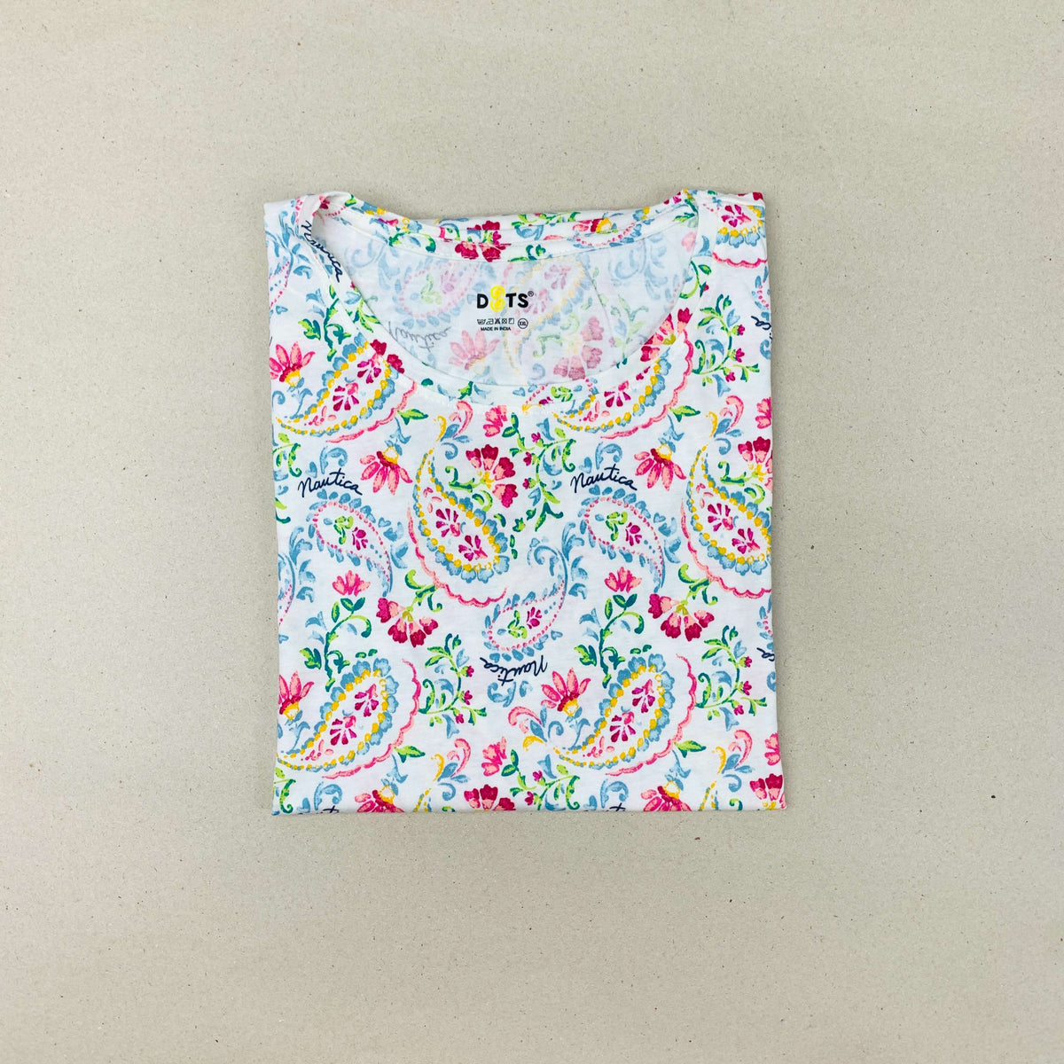 Dots Ladies Printed T-Shirt