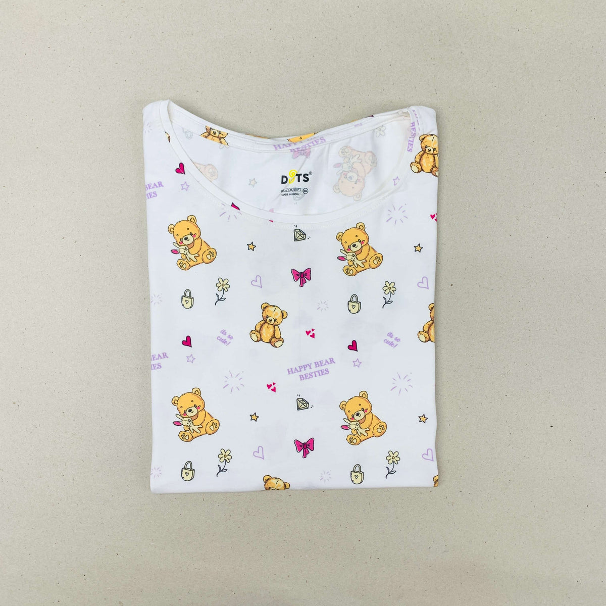 Dots Ladies Printed T-Shirt
