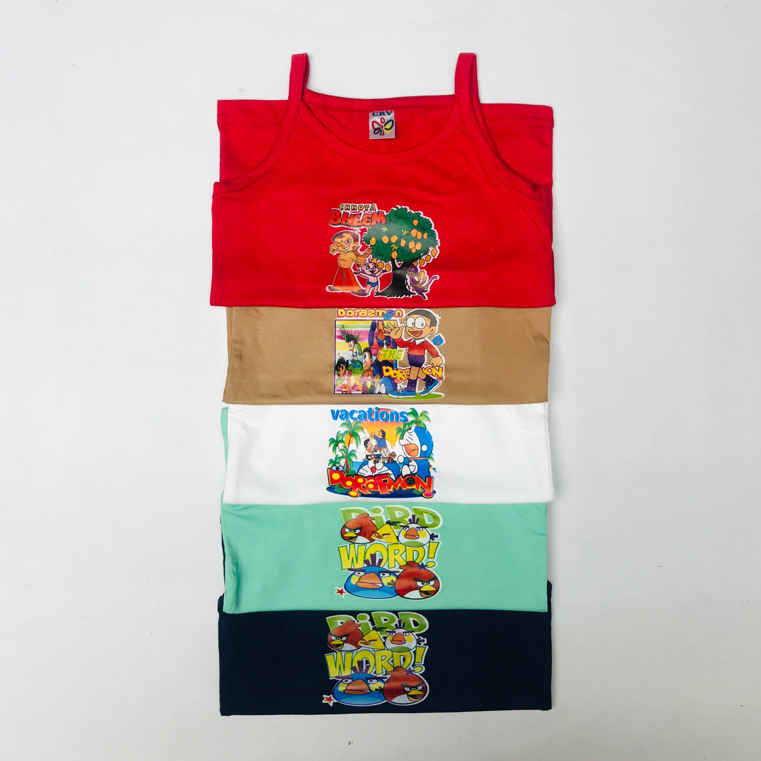 Sleeve Less Top Combo Pack of 5