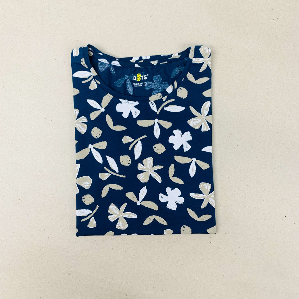 Dots Ladies Printed T-Shirt