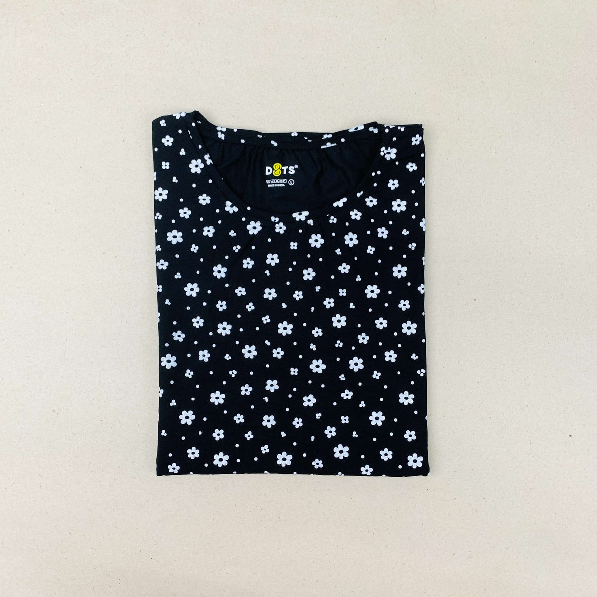 Dots Ladies Printed T-Shirt