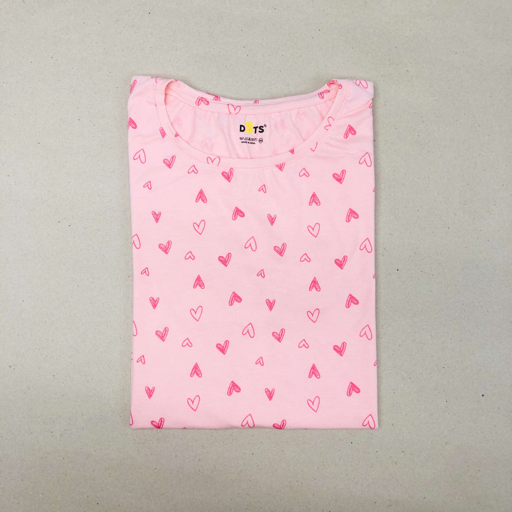 Dots Ladies Printed T-Shirt