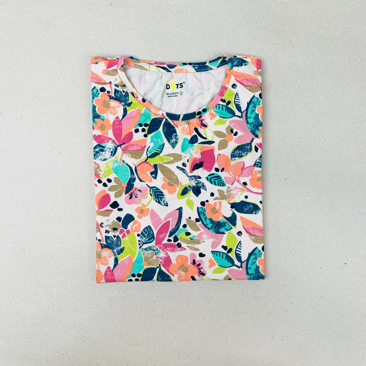 Dots Ladies Printed T-Shirt