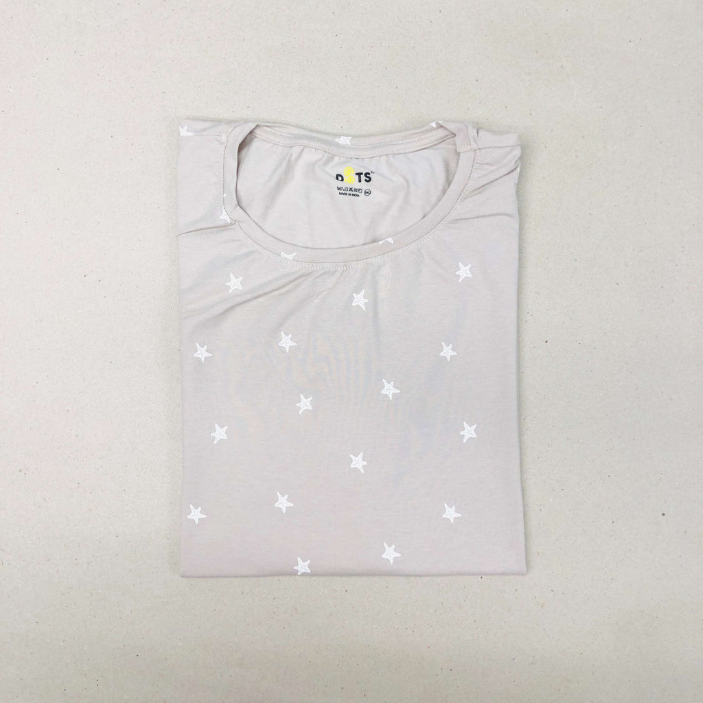 Dots Ladies Printed T-Shirt