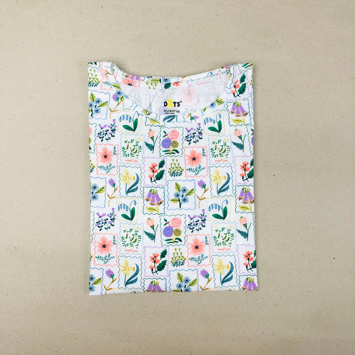 Dots Ladies Printed T-Shirt