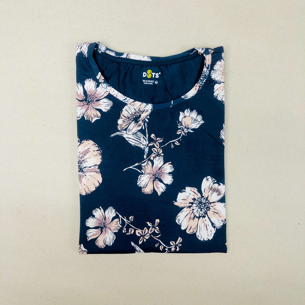 Dots Ladies Printed T-Shirt