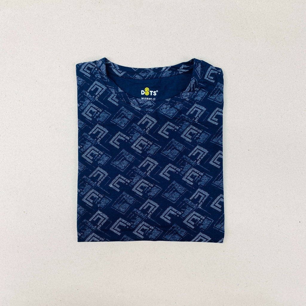 Women’s Solid T-Shirt-Dots