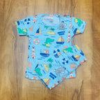 Kids Printed Shorts Set