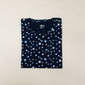 Women’s Solid T-Shirt-Dots