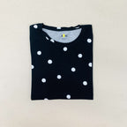 Women’s Solid T-Shirt-Dots