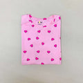 Women’s Solid T-Shirt-Dots