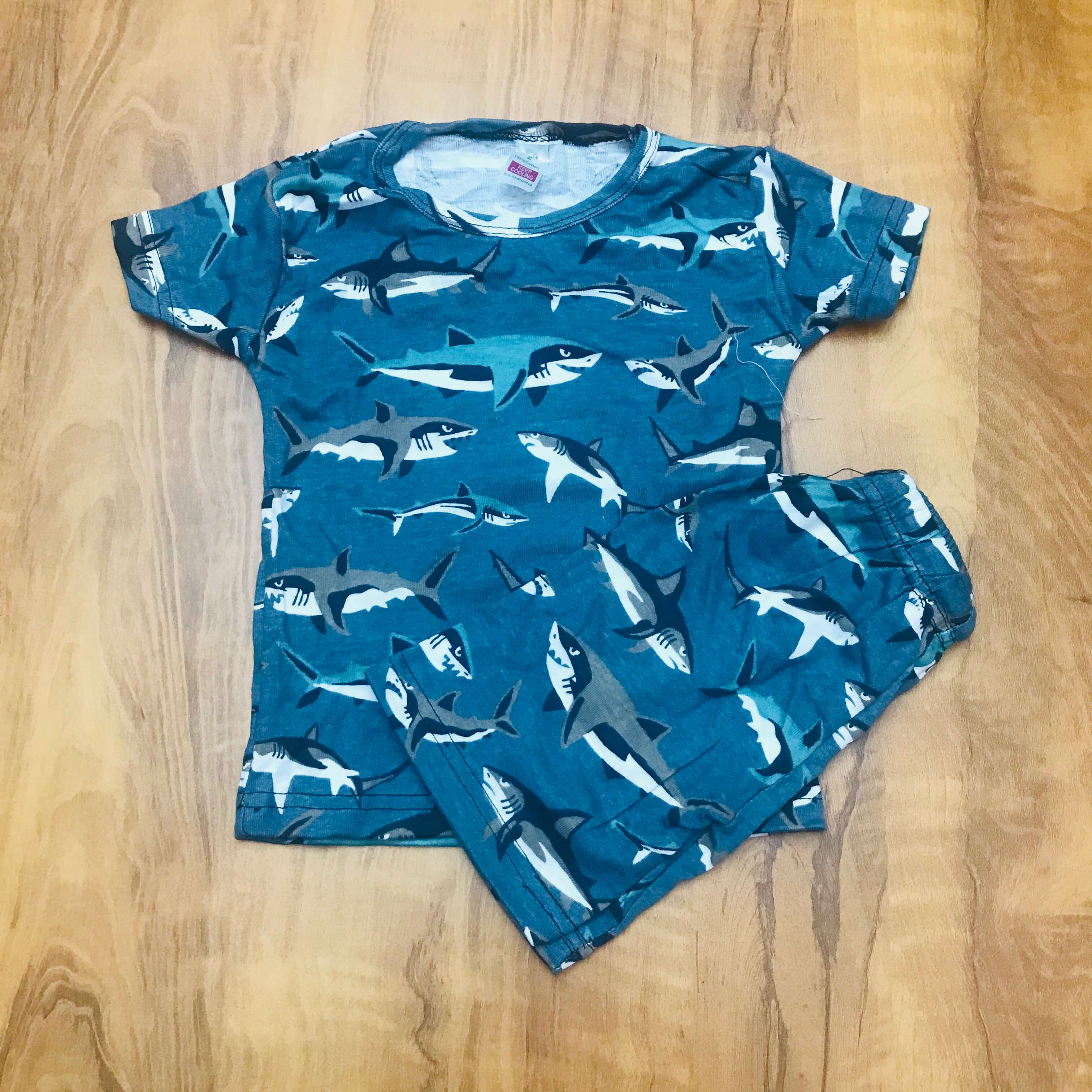 Kids Printed Shorts Set