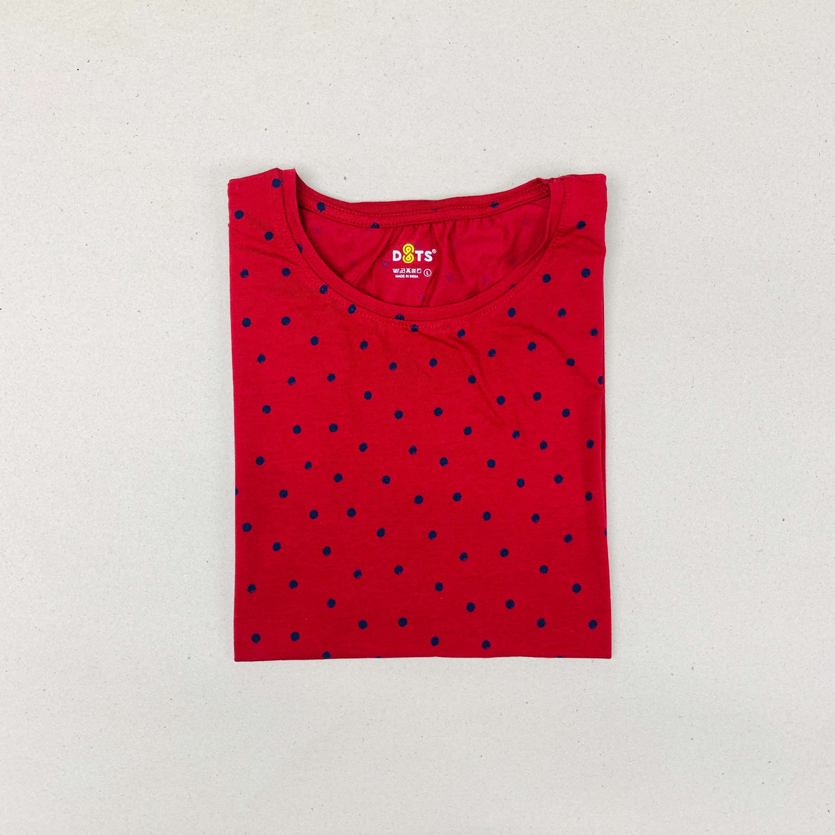 Dots Ladies Printed T-Shirt