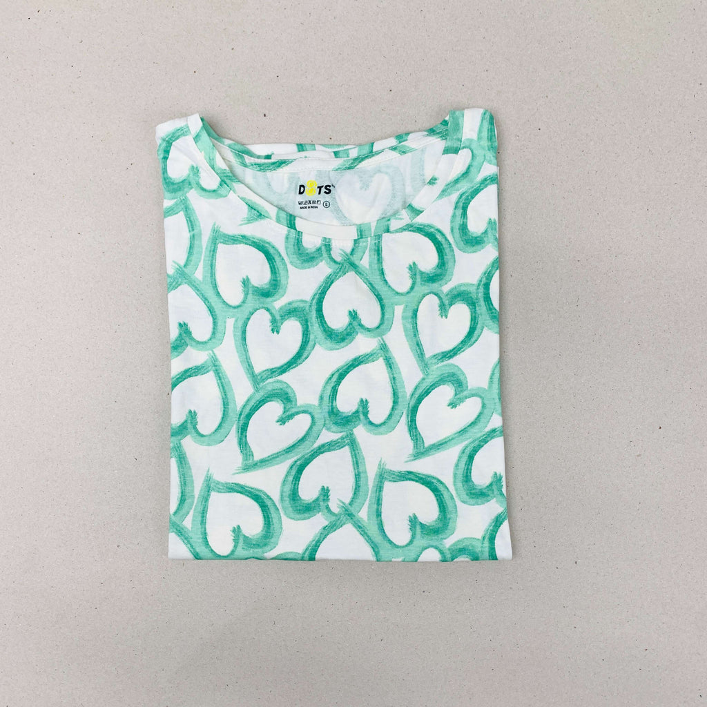Dots Ladies Printed T-Shirt