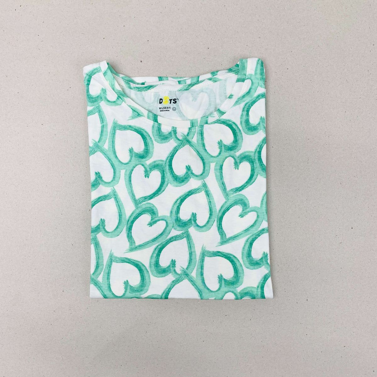 Dots Ladies Printed T-Shirt