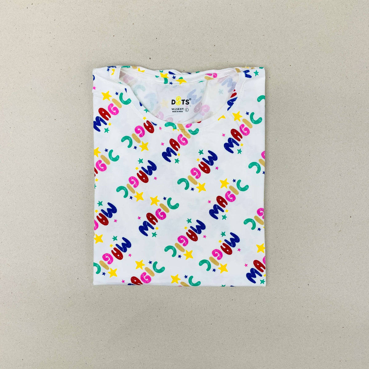 Dots Ladies Printed T-Shirt