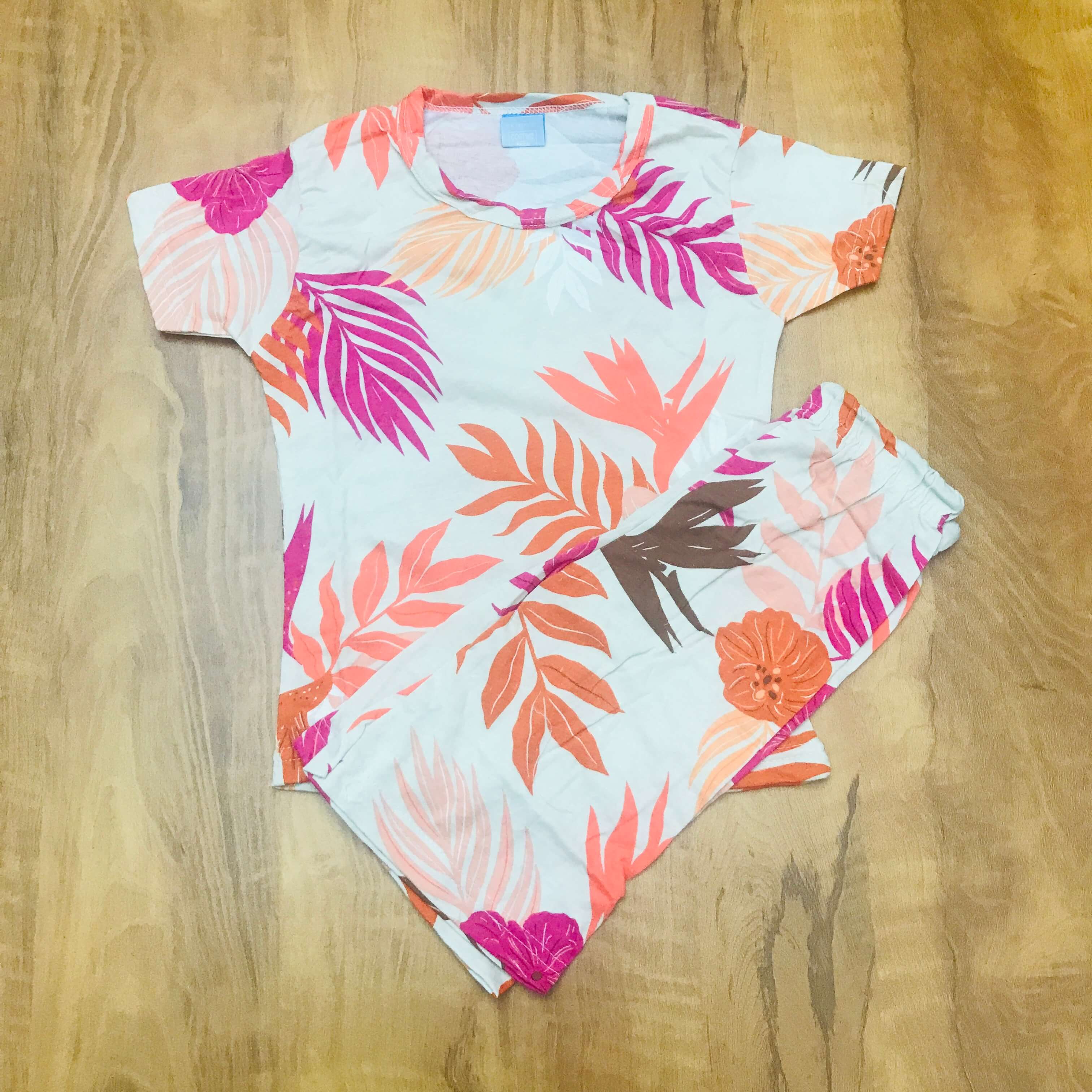 Kids Printed Shorts Set