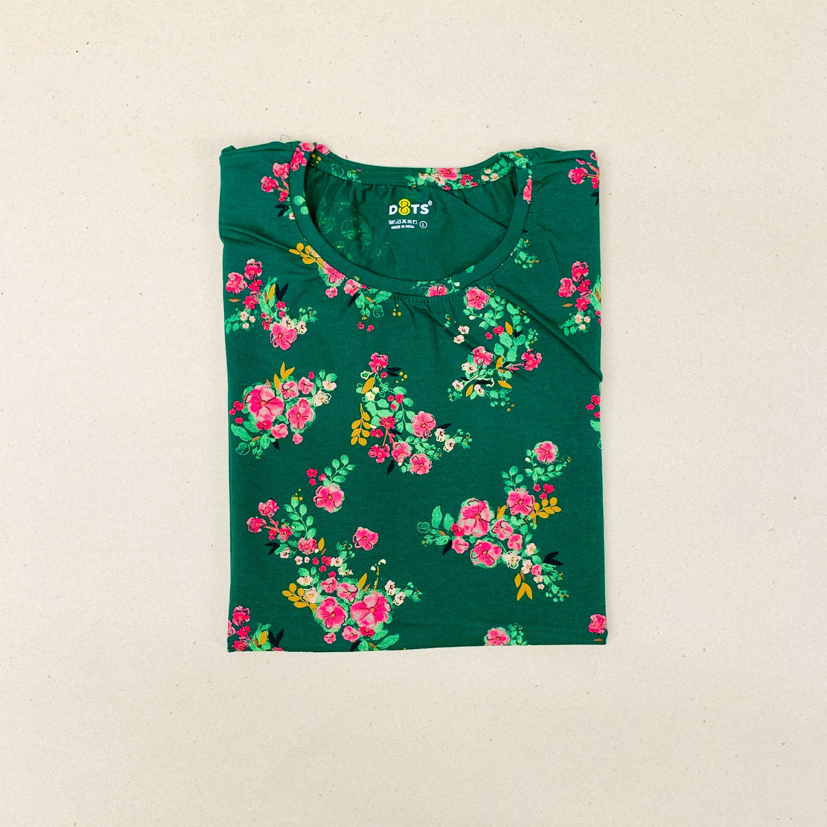 Dots Ladies Printed T-Shirt