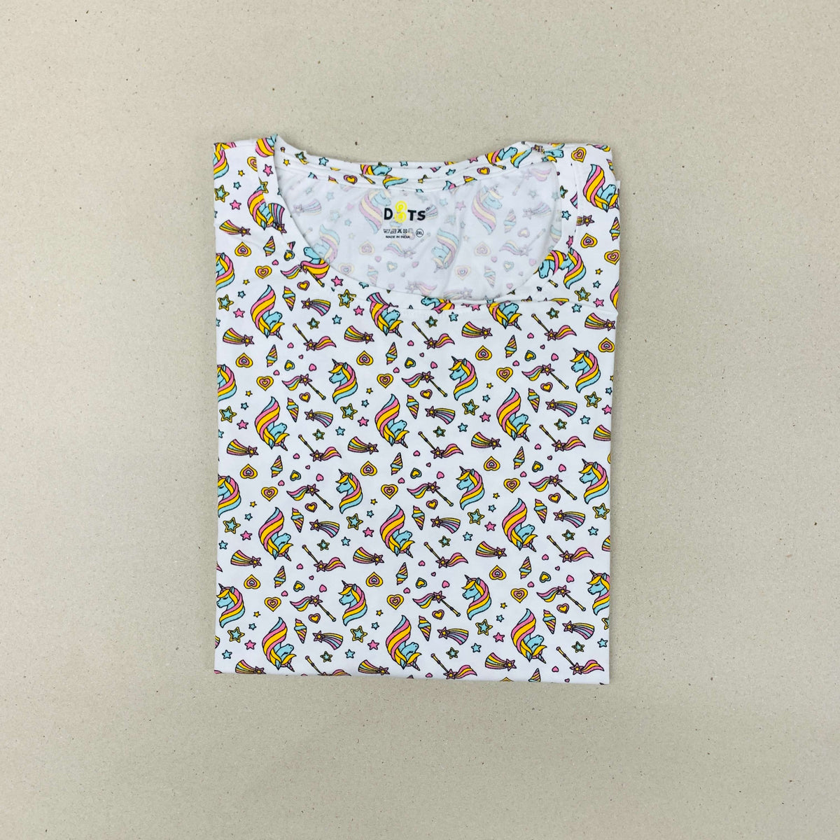 Dots Ladies Printed T-Shirt