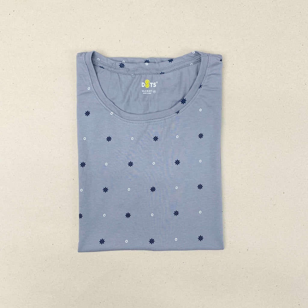 Dots Ladies Printed T-Shirt