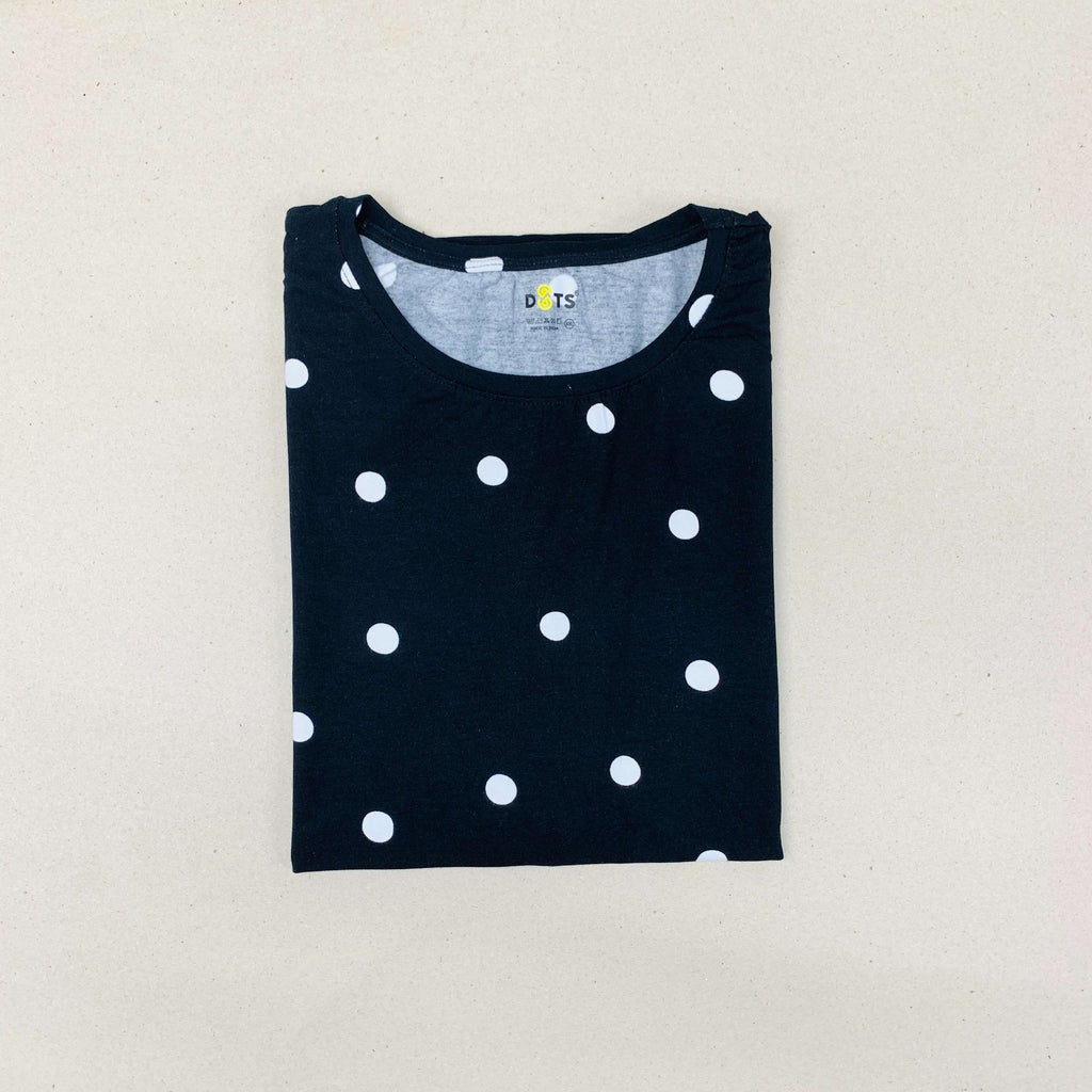 Dots Ladies Printed T-Shirt