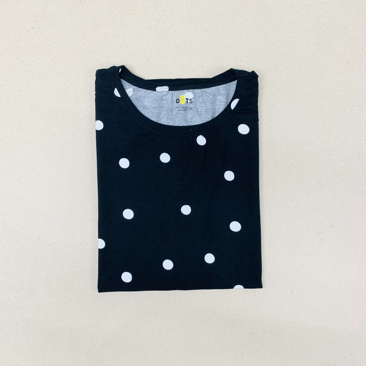 Dots Ladies Printed T-Shirt