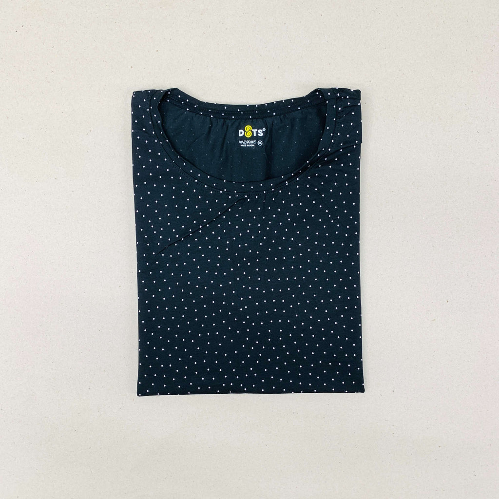 Dots Ladies Printed T-Shirt