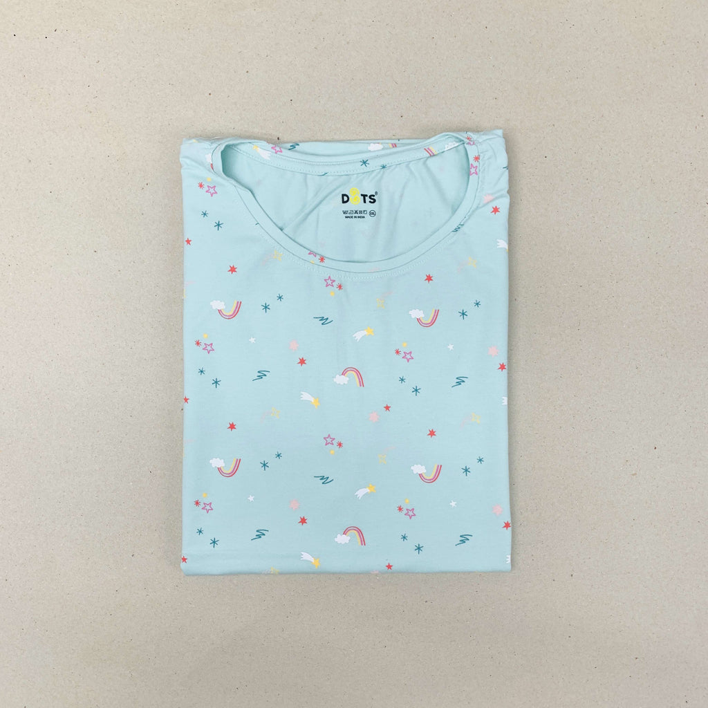 Dots Ladies Printed T-Shirt