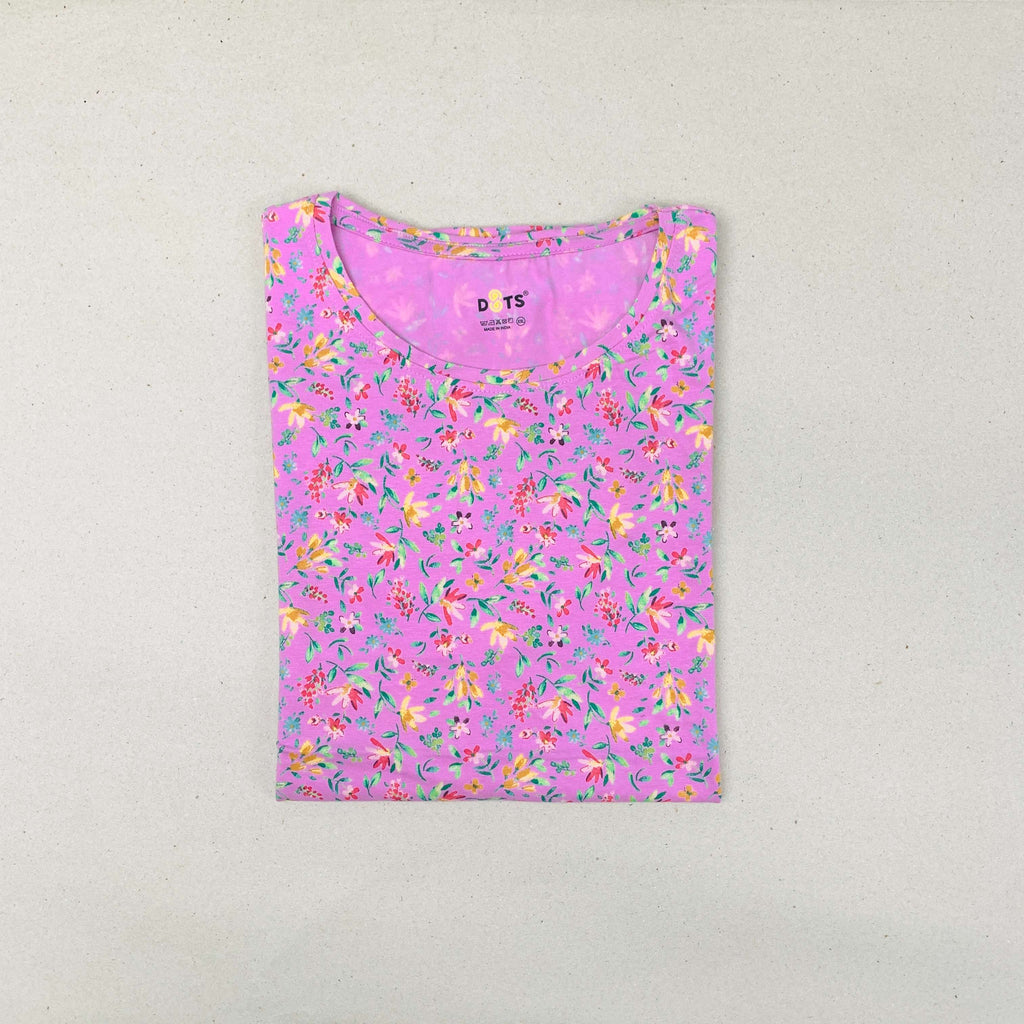 Dots Ladies Printed T-Shirt