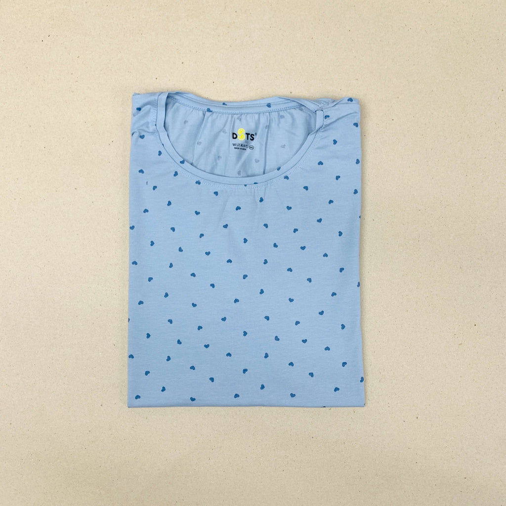 Dots Ladies Printed T-Shirt