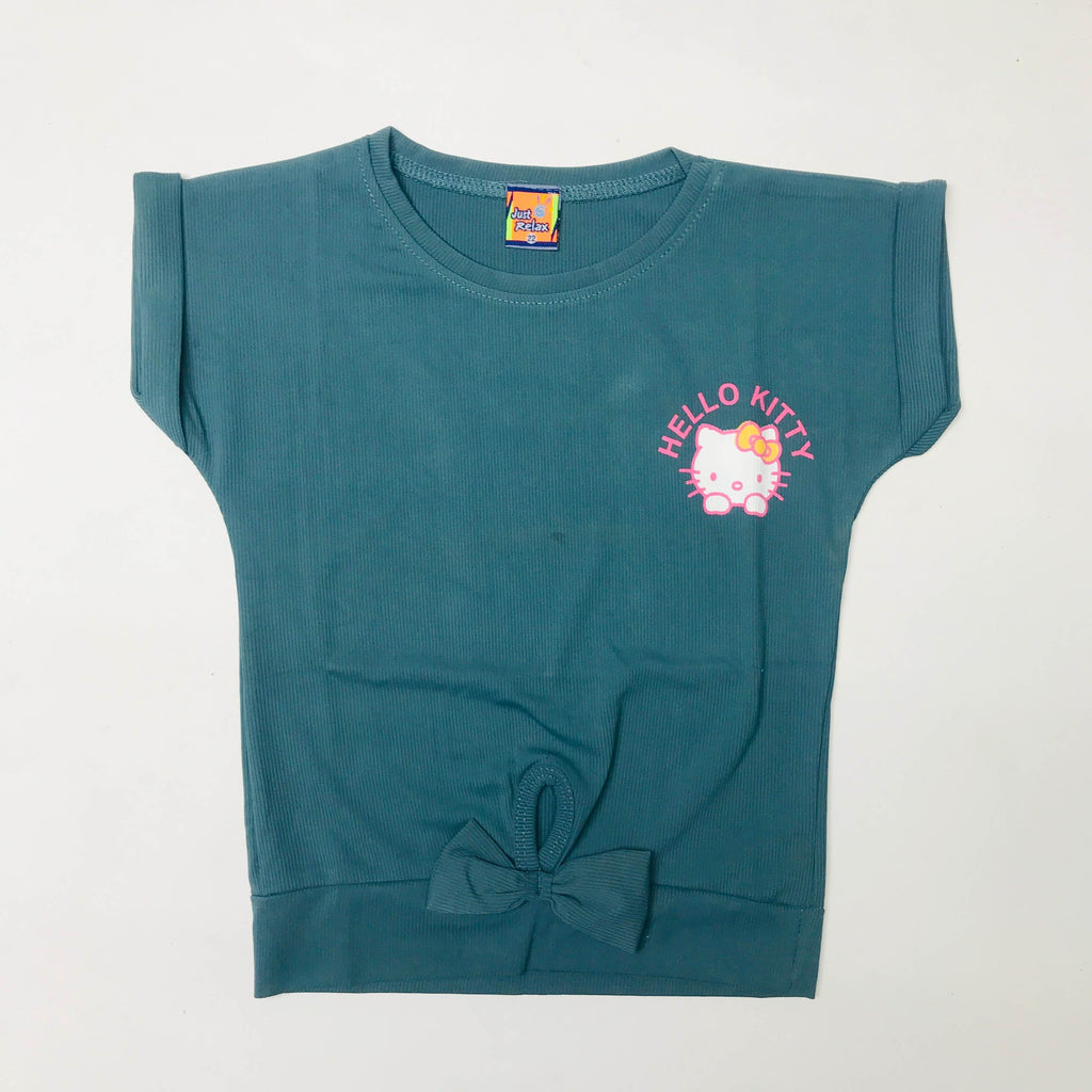 Cute Kitty Top Combo Pack of 2