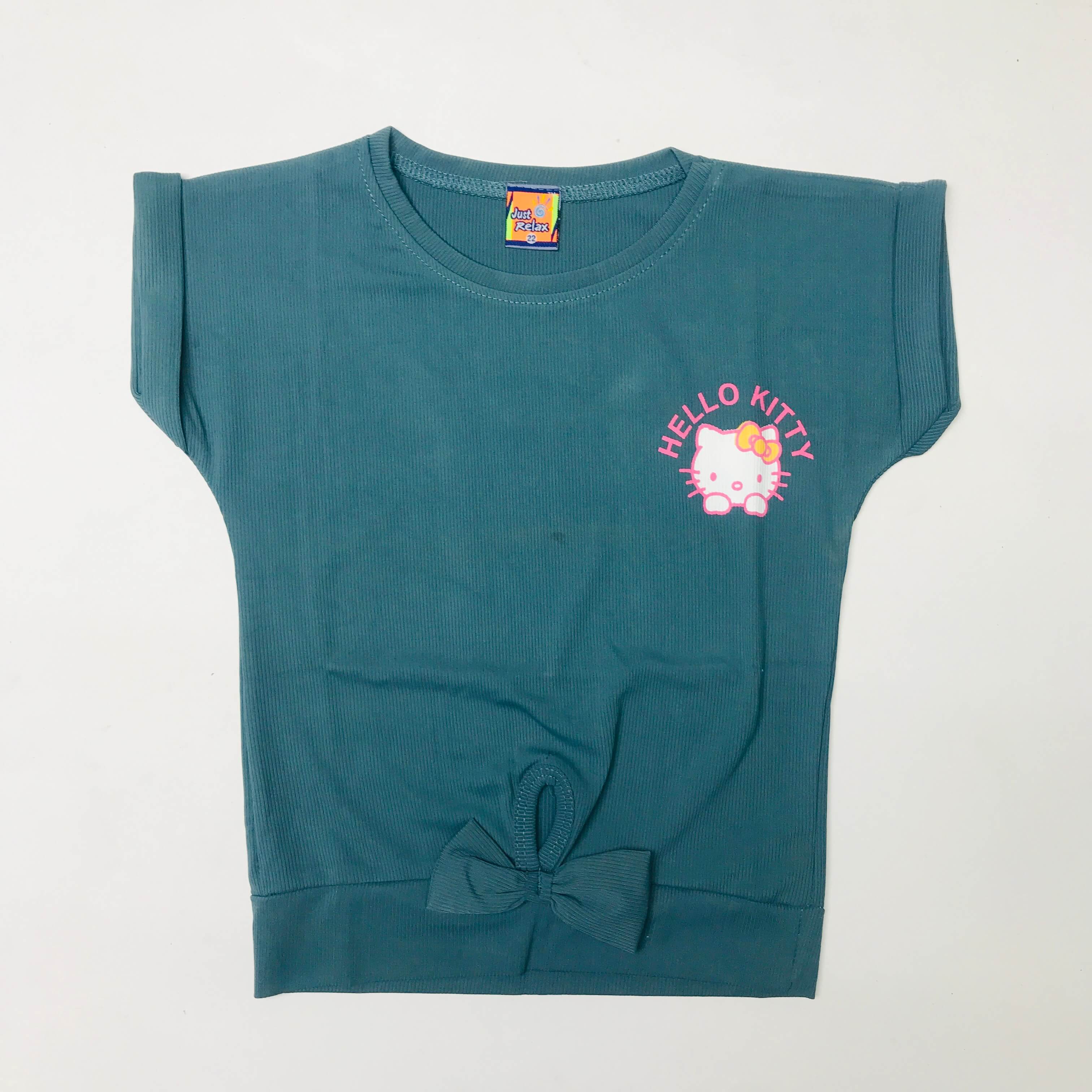 Cute Kitty Top Combo Pack of 2