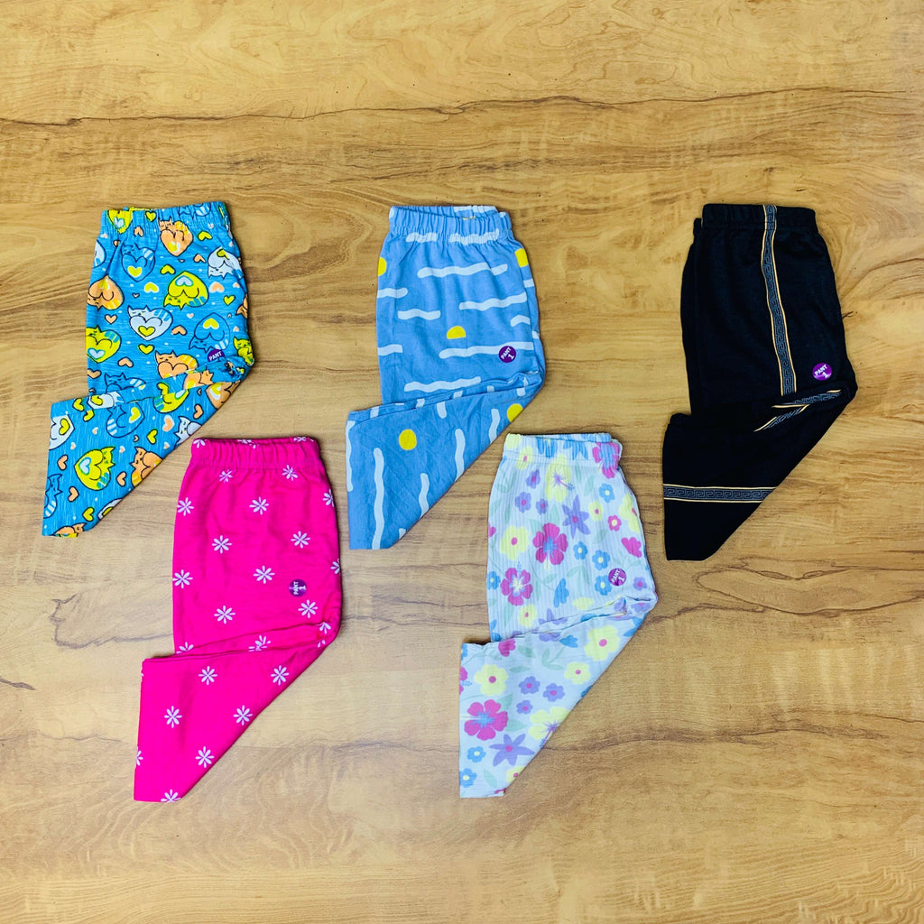 Unisex Kids Pants Pack of 5