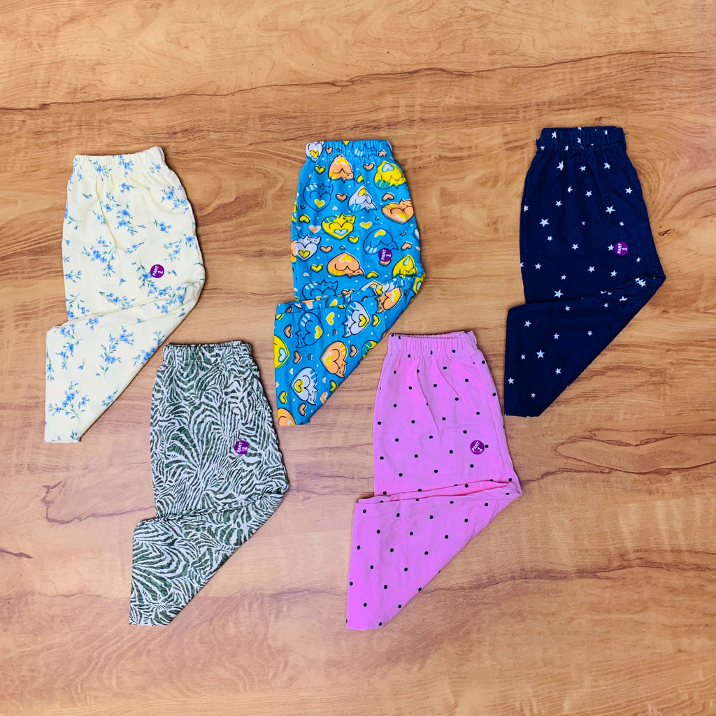 Unisex Kids Pants Pack of 5