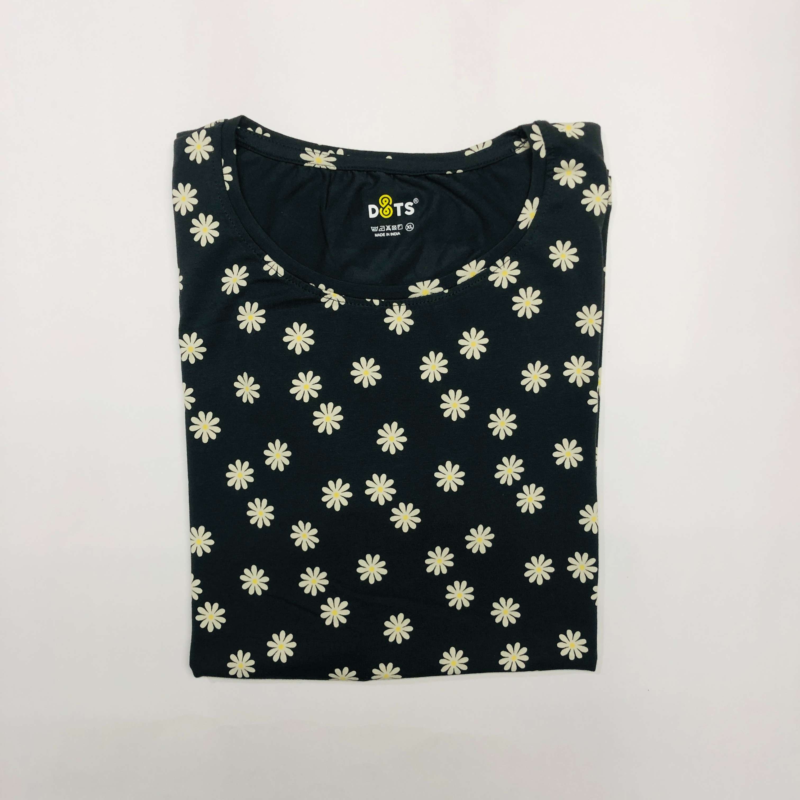 Dots Ladies Printed T-Shirt
