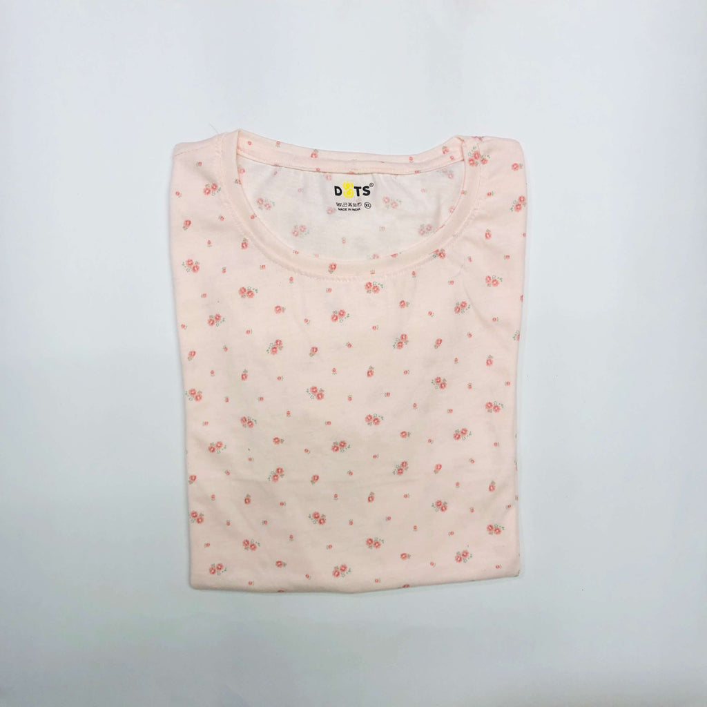 Dots Ladies Printed T-Shirt