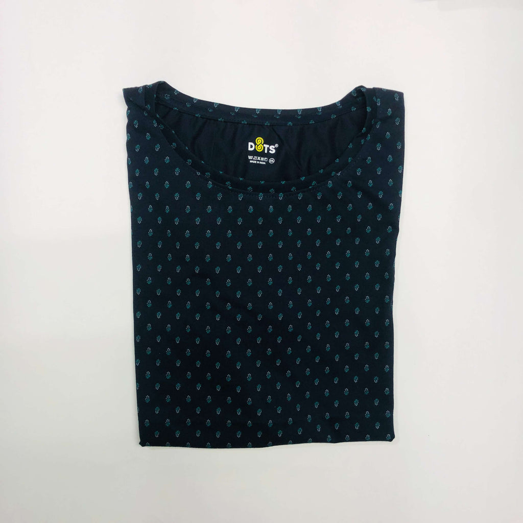 Dots Ladies Printed T-Shirt