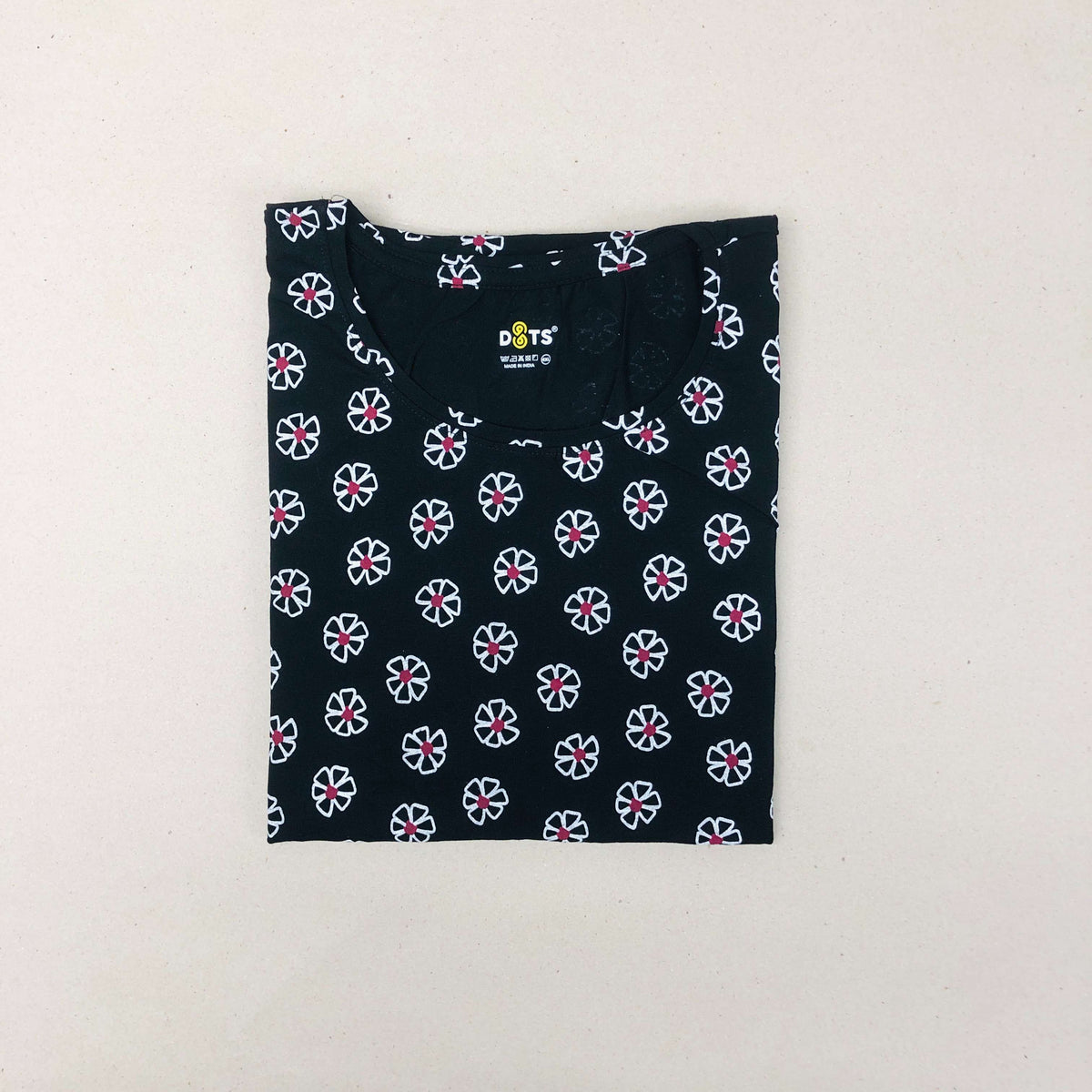 Dots Ladies Printed T-Shirt