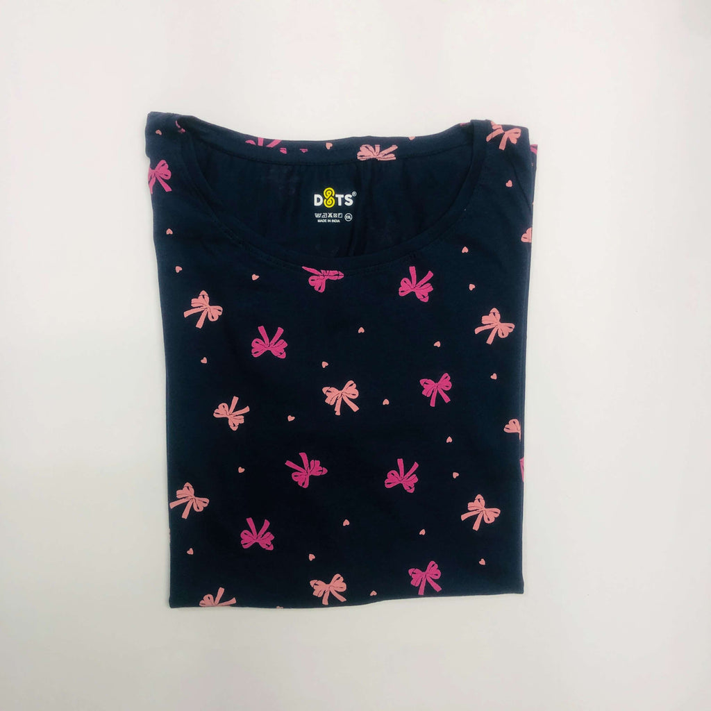 Dots Ladies Printed T-Shirt