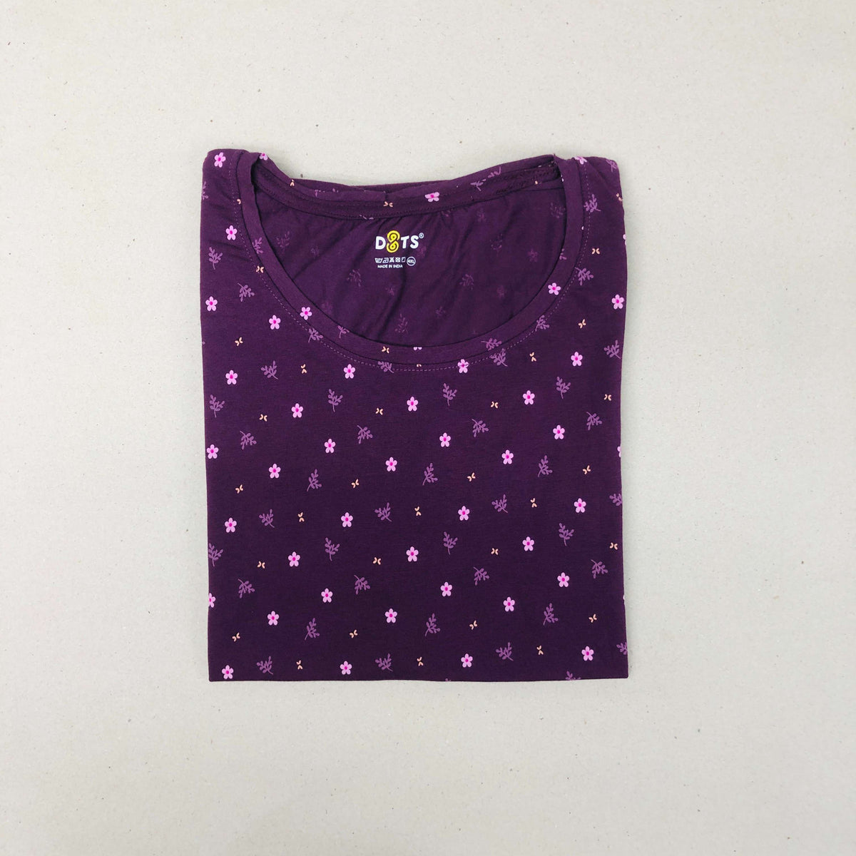 Dots Ladies Printed T-Shirt