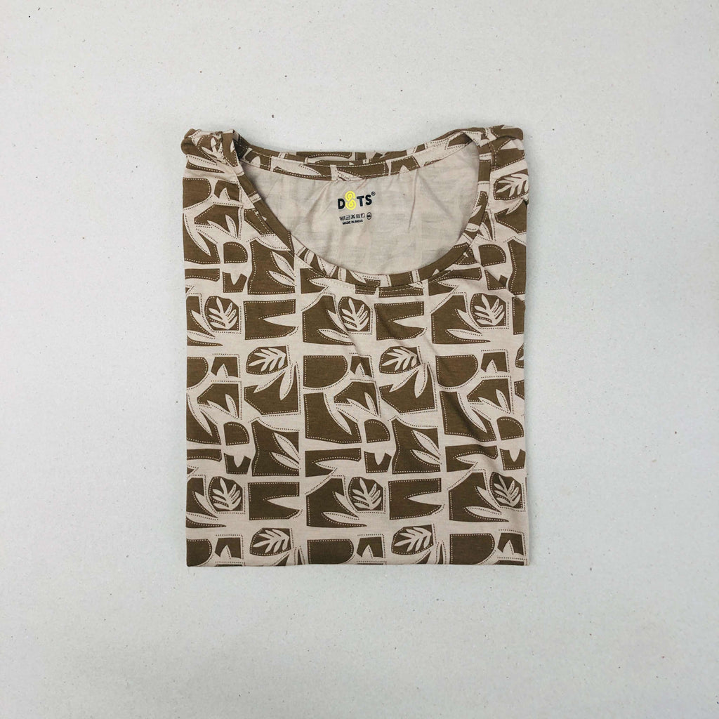 Dots Ladies Printed T-Shirt