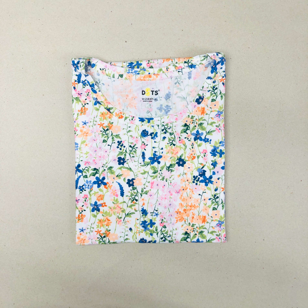 Dots Ladies Printed T-Shirt