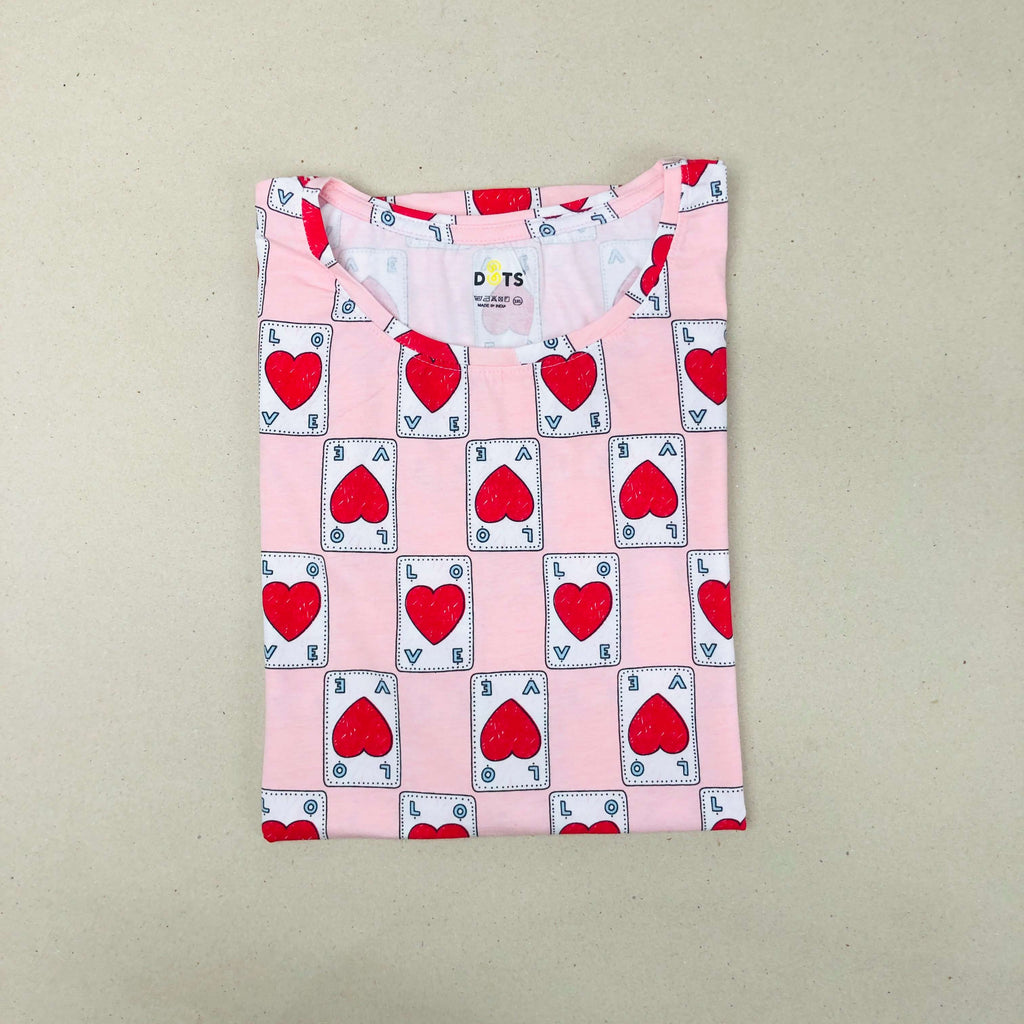 Dots Ladies Printed T-Shirt