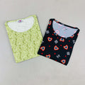C-Line Ladies Tshirt Combo Pack Of 2 (42 Inch)