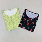 C-Line Ladies Tshirt Combo Pack Of 2 (42 Inch)