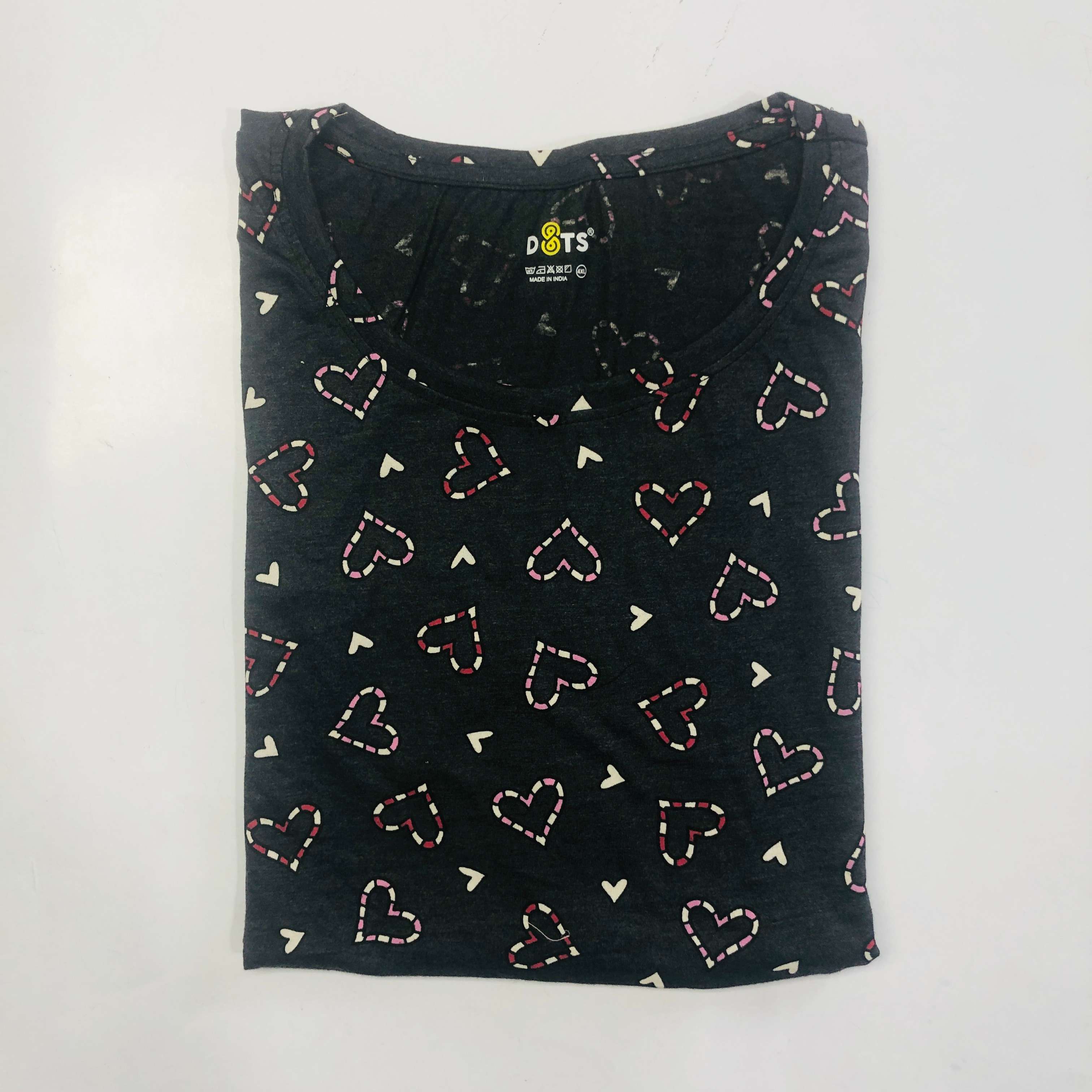 Dots Ladies Printed T-Shirt