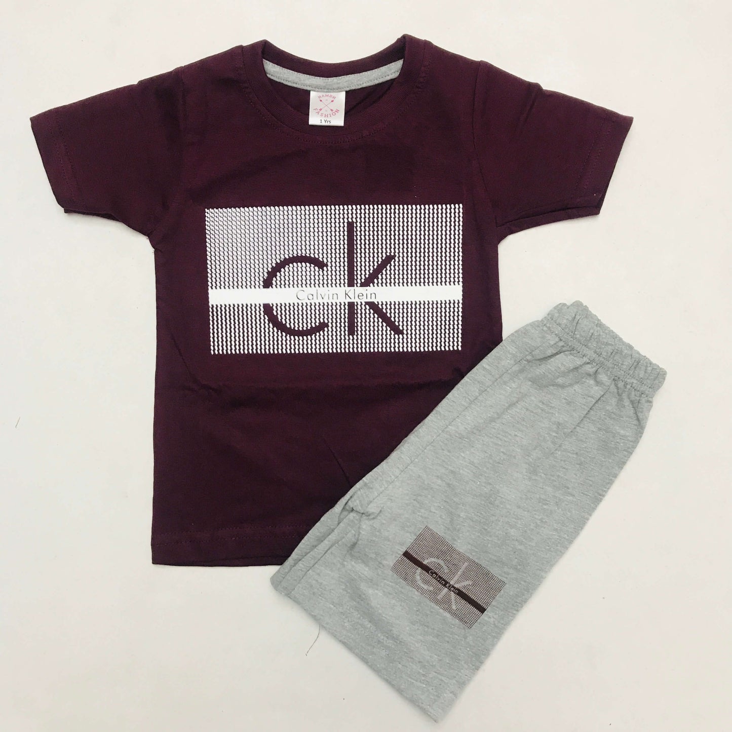 Kids Printed Nikker Set